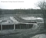 Bridgewater College, Alumni Gymnasium construction, November 1956 by Bridgewater College