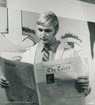 Bridgewater College, Photograph of Talon Business Manager Dan Brady, probably by Lester Feldmann, 1970 by Lester Feldmann