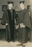 Bridgewater College, Portrait of Dr. Paul Haynes Bowman with his son Paul Hoover Bowman, 1934 by Bridgewater College