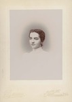 Bridgewater College, Dean's Studio, Harrisonburg, VA, Portrait of Millie Bowman, about 1898 by Dean's Studio