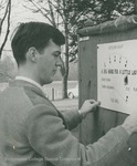 Bridgewater College, Photograph of Paul Buxton, Senior Class President, 1967 by Bridgewater College