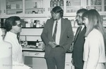 Bridgewater College, Photograph of Representatives from BC and Merck Company group in the Chemistry Lab, 1990 by Bridgewater College