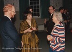 Bridgewater College, Photograph of Karine Georgian, Dr. John Barr and others at the Karine Georgian Lyceum, 26 Oct 1988 by Bridgewater College