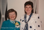Bridgewater College, Photograph of Kitty Bowman and Dr. Lynn K. Hoff at the Alumni Banquet, 13 May 1989 by Bridgewater College