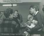 Bridgewater College, Photograph of Dr. Richard L. Bowman and others at a Homecoming Reception, 31 Oct 1992 by Bridgewater College