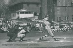 Bridgewater College, Richard Geib (photographer), Ed Cook at bat, 1967 by Richard Geib
