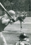 Bridgewater College, Baseball action photograph of pitcher Steve Hartley, 1988 by Bridgewater College