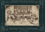 Bridgewater College, Matted photograph of the baseball team, circa 1903 by Bridgewater College