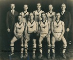Bridgewater College, Hess and Roland, Harrisonburg, VA (photographer), Men's basketball team portrait, 1926 by Hess and Roland