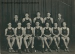 Bridgewater College Men's basketball team portrait, 1933 by Bridgewater College