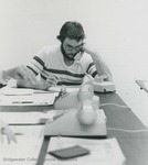 Bridgewater College, Photograph of Joe Van de Vaarst, the top student volunteer at the Phonathon, 1982 by Bridgewater College