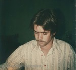 Bridgewater College, Polaroid photograph of Robbie Miller at the Phonathon, circa 1979 by Bridgewater College