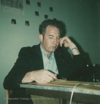 Bridgewater College, Polaroid photograph of Dr. Jim Kirkwood at the Phonathon, circa 1979 by Bridgewater College