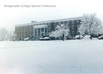 Bridgewater College, Blue Ridge Hall in ice and snow, 1988 by Bridgewater College