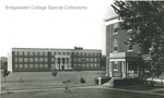 Bridgewater College, Bowman Hall outside front and Blue Ridge side entrance, undated by Bridgewater College