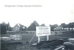 Bridgewater College, Science Building (Bowman Hall), construction, 1952 by Bridgewater College