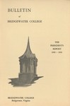 President's Report 1960-61 by Bridgewater College