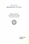 President's Report 1956-57