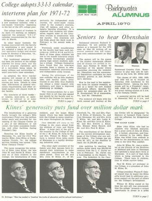Vol. 45, No. 8 | April 1970" by Bridgewater College