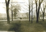 Bridgewater College, View across campus mall, 1943 by Bridgewater College