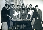 Bridgewater College, The Student Christian Movement cabinet deciding to bring a student from India, 1951 by Bridgewater College