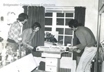 Bridgewater College, Students playing Foosball in dorm, circa 1975 by Bridgewater College