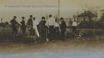 Bridgewater College, Cleanup for new athletic field_October 1923 by Bridgewater College