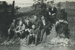 Bridgewater College, Leslie Blough (photographer), Students on Geology Trip, 1922 by Leslie Blough