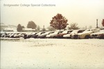 Bridgewater College, Snow covered Carter Center parking lot, 14 November 1995 by Bridgewater College