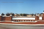Bridgewater College, Entrance Gate, 16 April 1991 by Bridgewater College