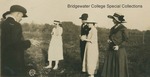 Bridgewater College, Students at a watermelon party in watermelon patch behind Wardo Hall, 1922 by Bridgewater College