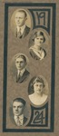 Bridgewater College, Ripples yearbook spread showing members of the Class of 1924, 1923 by Bridgewater College