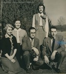 Bridgewater College, Group portrait of the Sophomore Class Officers, 1952 by Bridgewater College