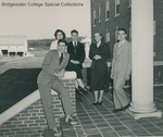 Bridgewater College, Group portrait of the Junior Class Officers, 1950 by Bridgewater College