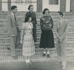 Bridgewater College, Group portrait of the Freshman Class Officers, 1950 by Bridgewater College