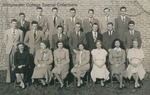 Bridgewater College, Group portrait of some of the freshman class, 1949 by Bridgewater College