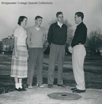 Bridgewater College, Group portrait of the Freshmen Class Officers, 1954 by Bridgewater College