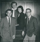 Bridgewater College, Group portrait of the Sophomore Class Officers, 1956 by Bridgewater College