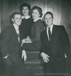 Bridgewater College, Group portrait of the Junior Class Officers, 1956 by Bridgewater College