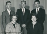 Bridgewater College, Group portrait of the freshmen officers for the Class of 1962, 1959 by Bridgewater College