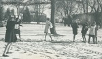 Bridgewater College, Greg Geisert (photographer), Women from the Class of 1969 in a snowball fight as juniors, 1967 by Greg Geisert