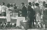Bridgewater College, Joe Powell (photographer), A reception for the Class of 1972 as freshmen, 1968 by Joe Powell