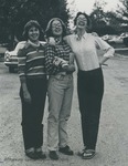 Bridgewater College, Photograph, probably by Debbie Hylton, of three Class of 1983 women as freshmen, 1980 by Bridgewater College