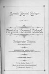 Virginia Normal School Catalogue, Session 1886-87