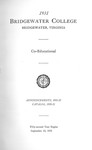 Bridgewater College Catalog, Session 1930-31