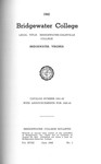 Bridgewater College Catalog, Session 1941-42 by Bridgewater College