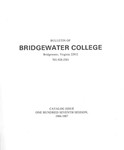 Bridgewater College Catalog, Session 1986-87