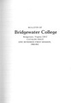 Bridgewater College Catalog, Session 1980-81