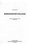 Bridgewater College Catalog, Session 1993-94