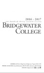 Bridgewater College Catalog, Session 2016-17